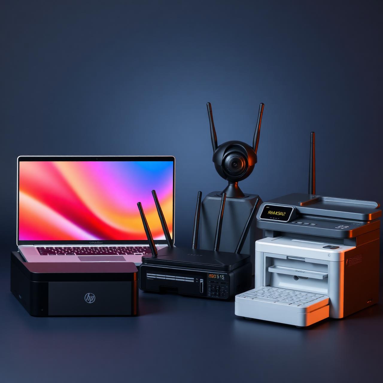 Laptops, CCTV cameras, network routers and printers supplied by Manas Computer and Services, Dhule
